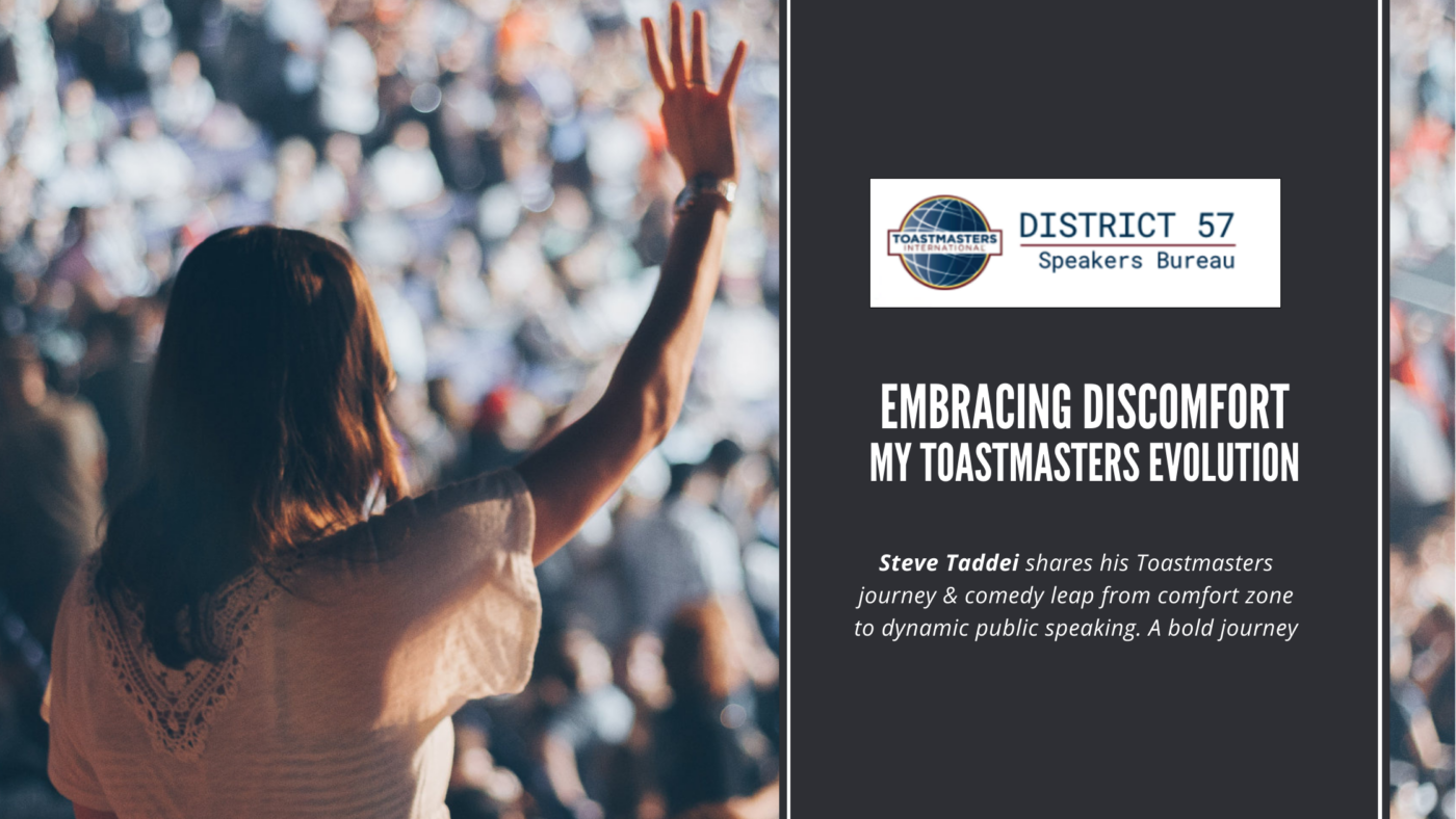 Embracing Discomfort: My Toastmasters Evolution